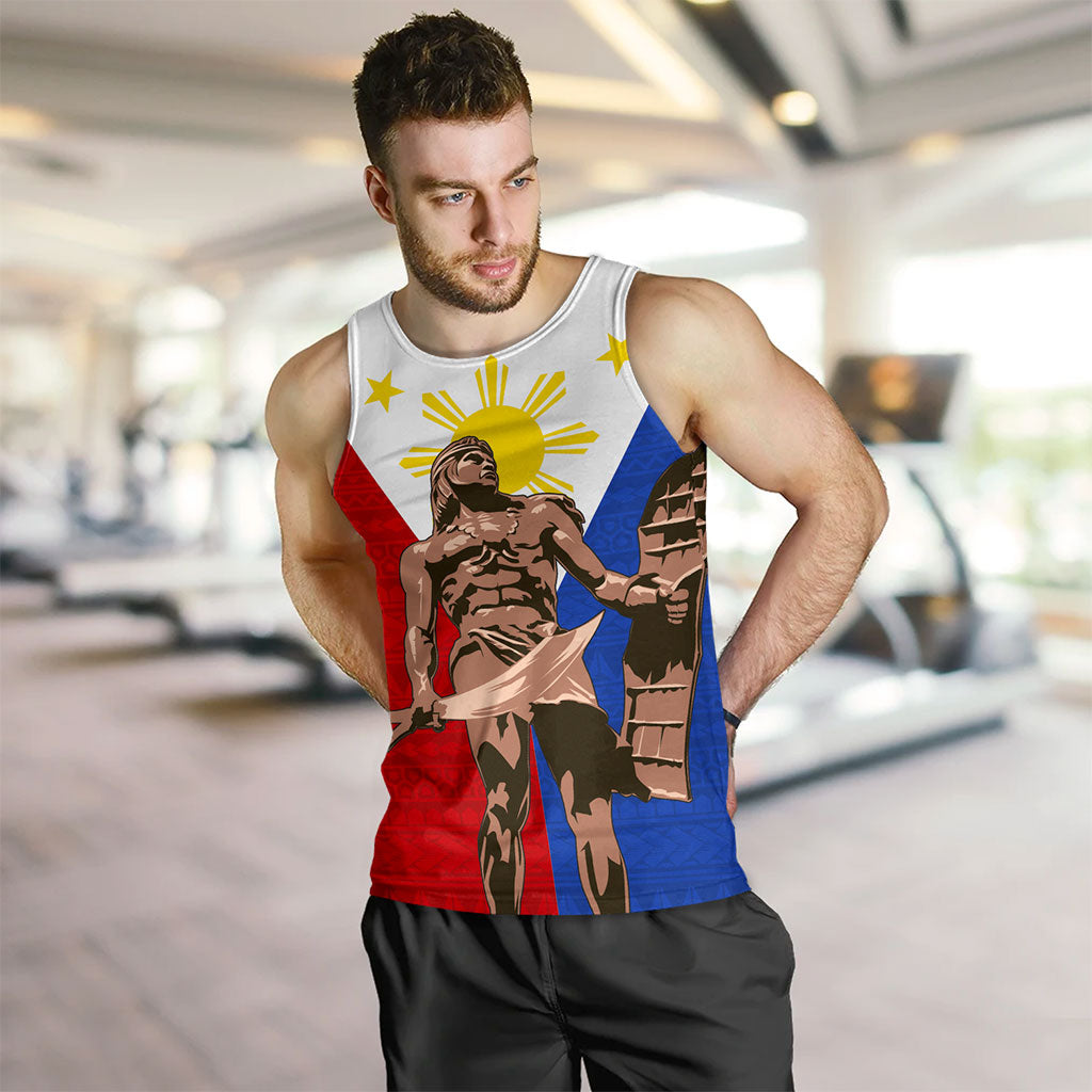 Philippines Filipinos Tank Top Custom Flag Tribal Lapu Lapu