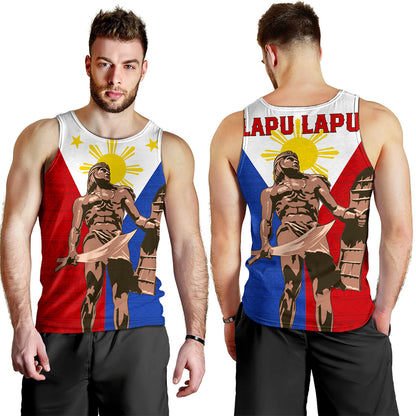 Philippines Filipinos Tank Top Custom Flag Tribal Lapu Lapu