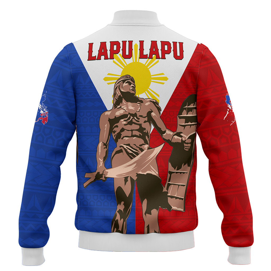 Philippines Filipinos Baseball Jacket Custom Flag Tribal Lapu Lapu