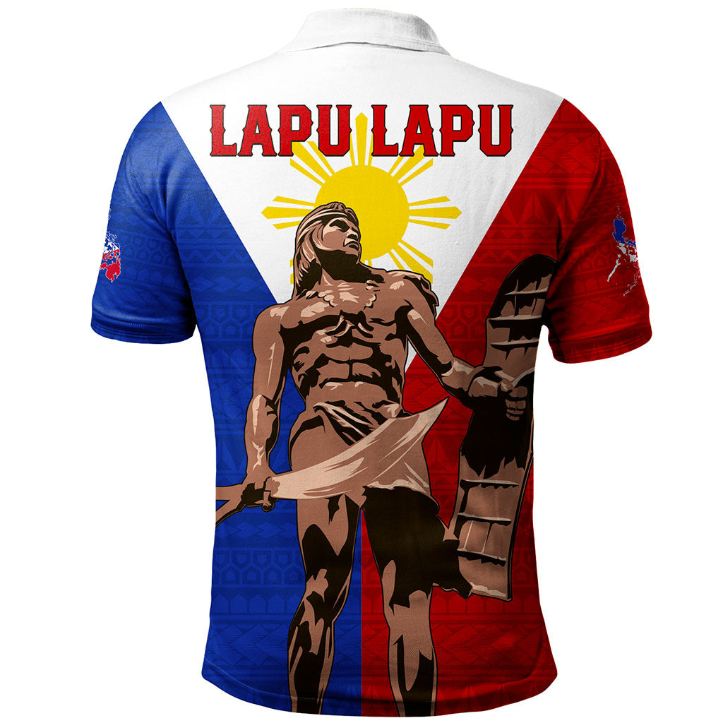 Philippines Filipinos Polo Shirt Custom Flag Tribal Lapu Lapu