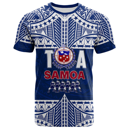 Toa Samoa Rugby T Shirt Siva Tau