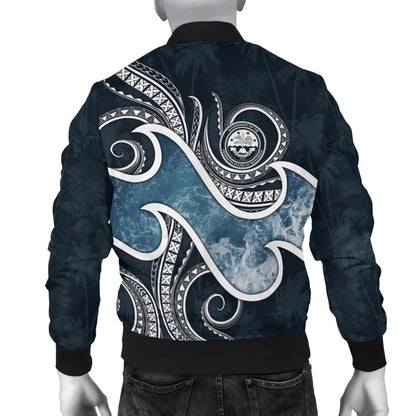FSM Islands Polynesian Bomber Jacket - Ocean Style