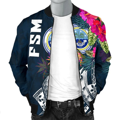 Federated States Of Micronesia Bomber Jacket - Summer Vibes