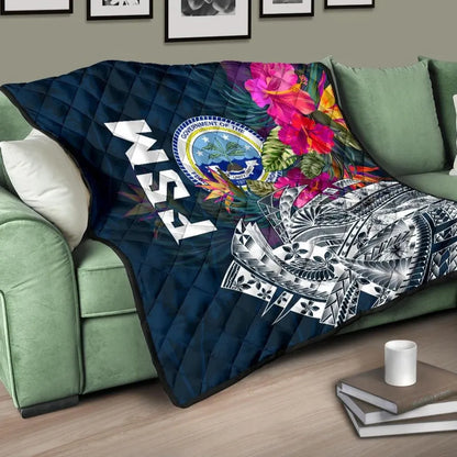 Federated States Of Micronesia Premium Quilt - Summer Vibes