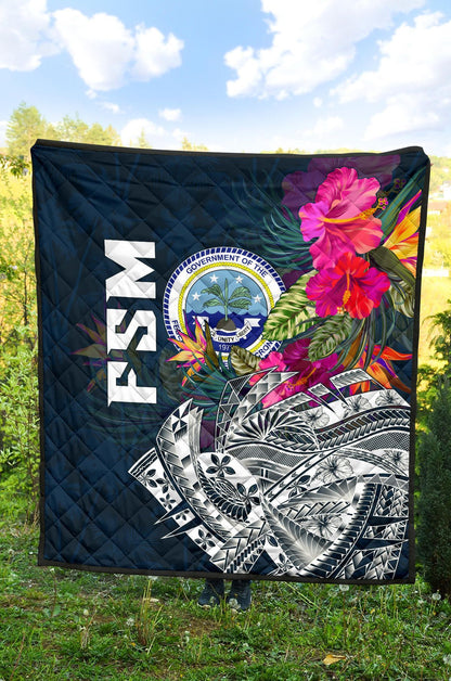 Federated States Of Micronesia Premium Quilt - Summer Vibes