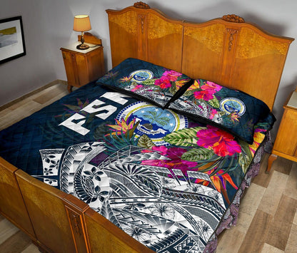 Federated States Of Micronesia Quilt Bed set - Summer Vibes
