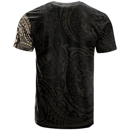 Hawaii Polynesian T-shirt - Kanaka Maoli Flag Polynesian Tattoo Style Special