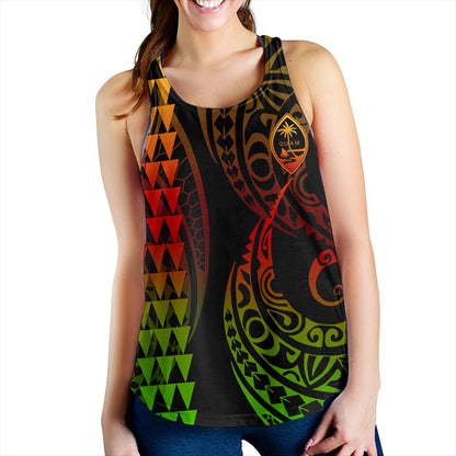 Guam Women Tank Kakau Style