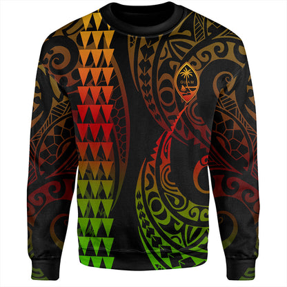 Guam Sweatshirt Kakau Style