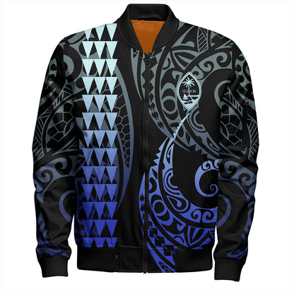 Guam Bomber Jacket Kakau Style