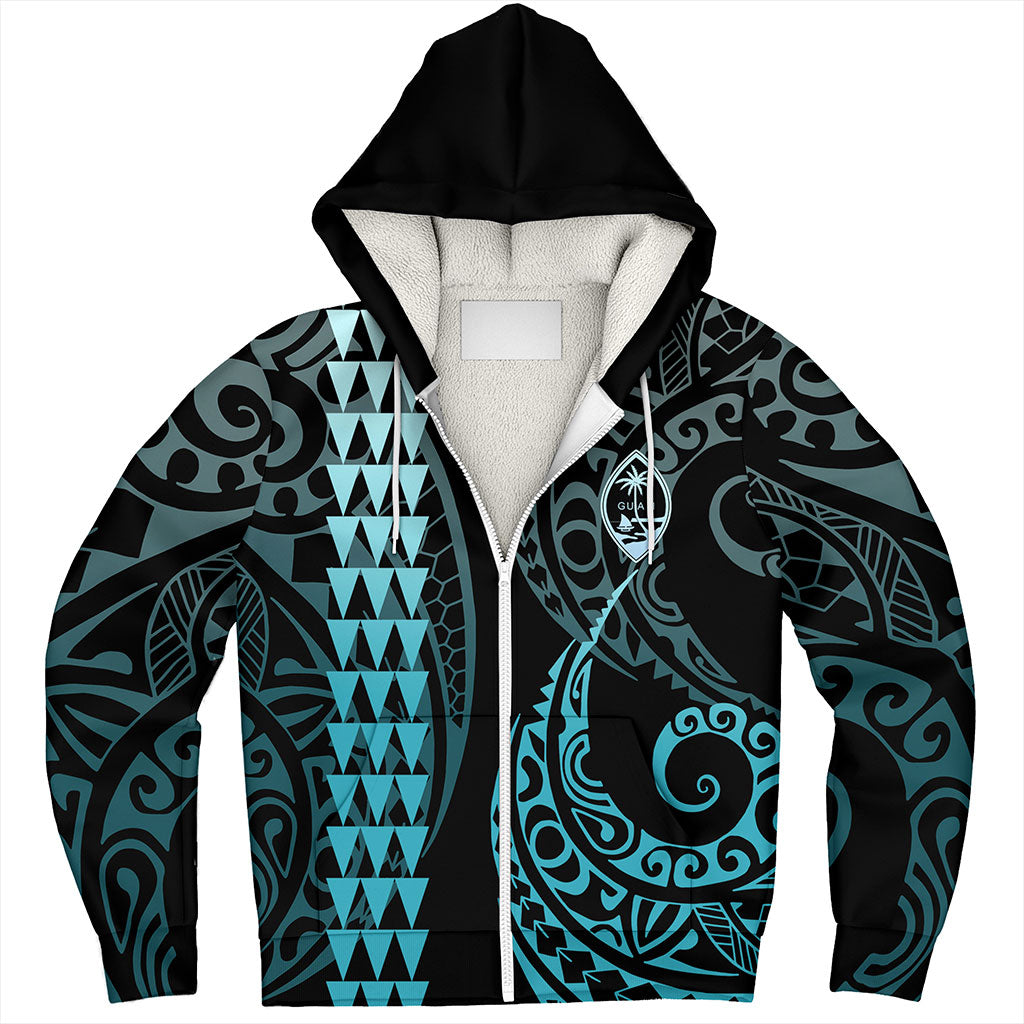 Guam Sherpa Hoodie Kakau Style Ver.1