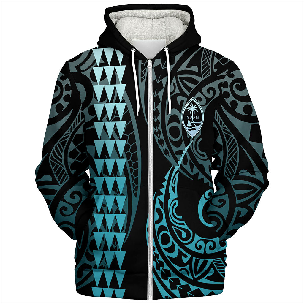 Guam Sherpa Hoodie Kakau Style Ver.1