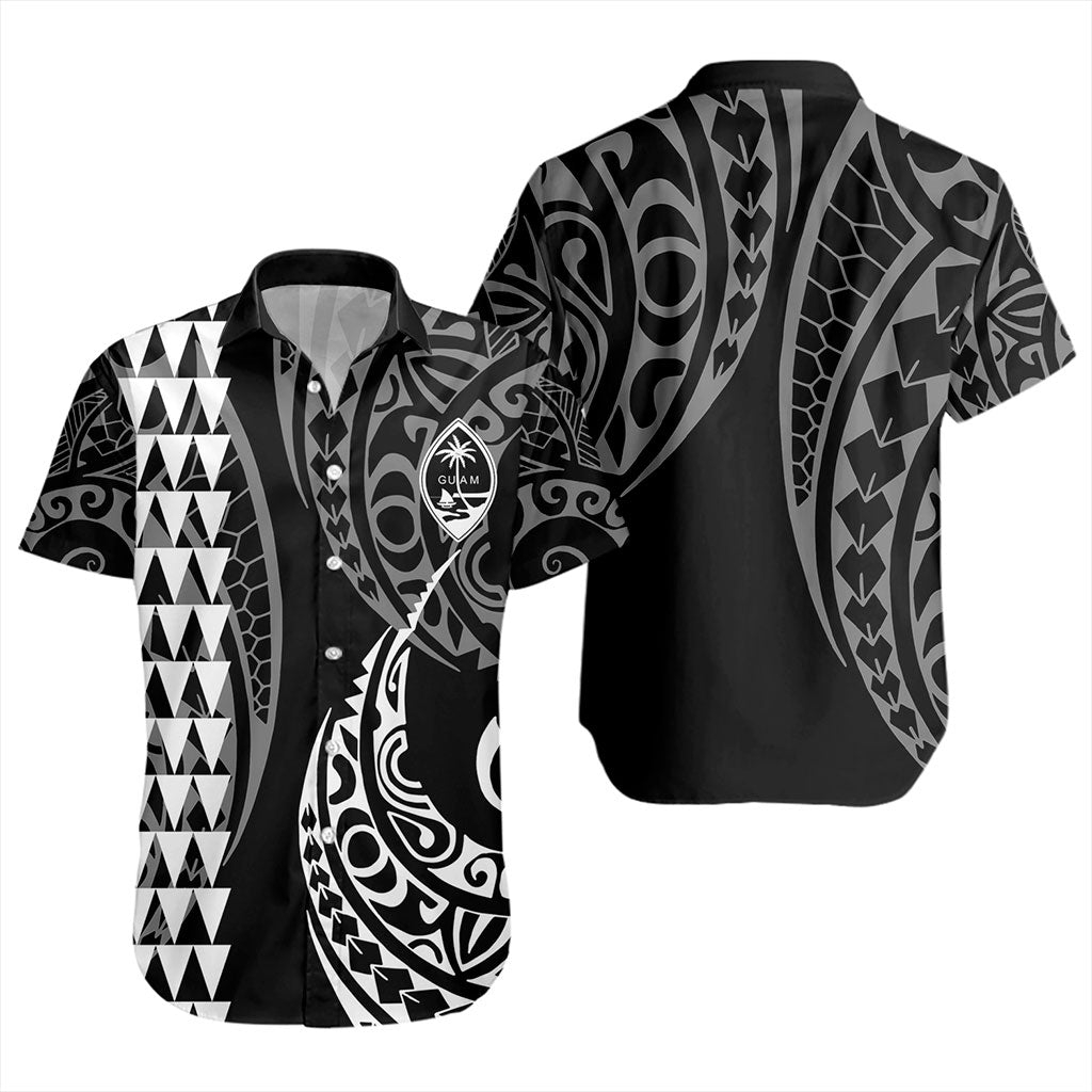 Guam Short Sleeve Shirt Kakau Style Ver.1