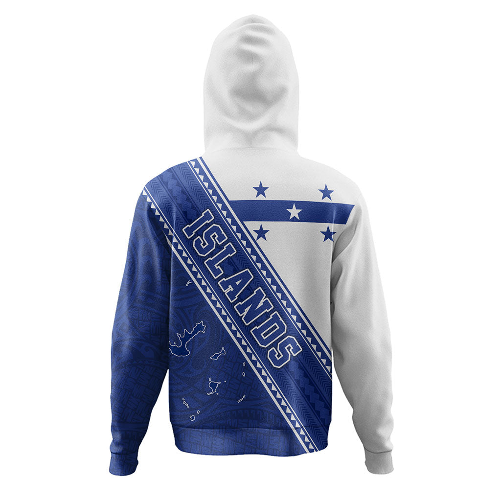 Gambier Islands Hoodie Flag And Coat Of Arms