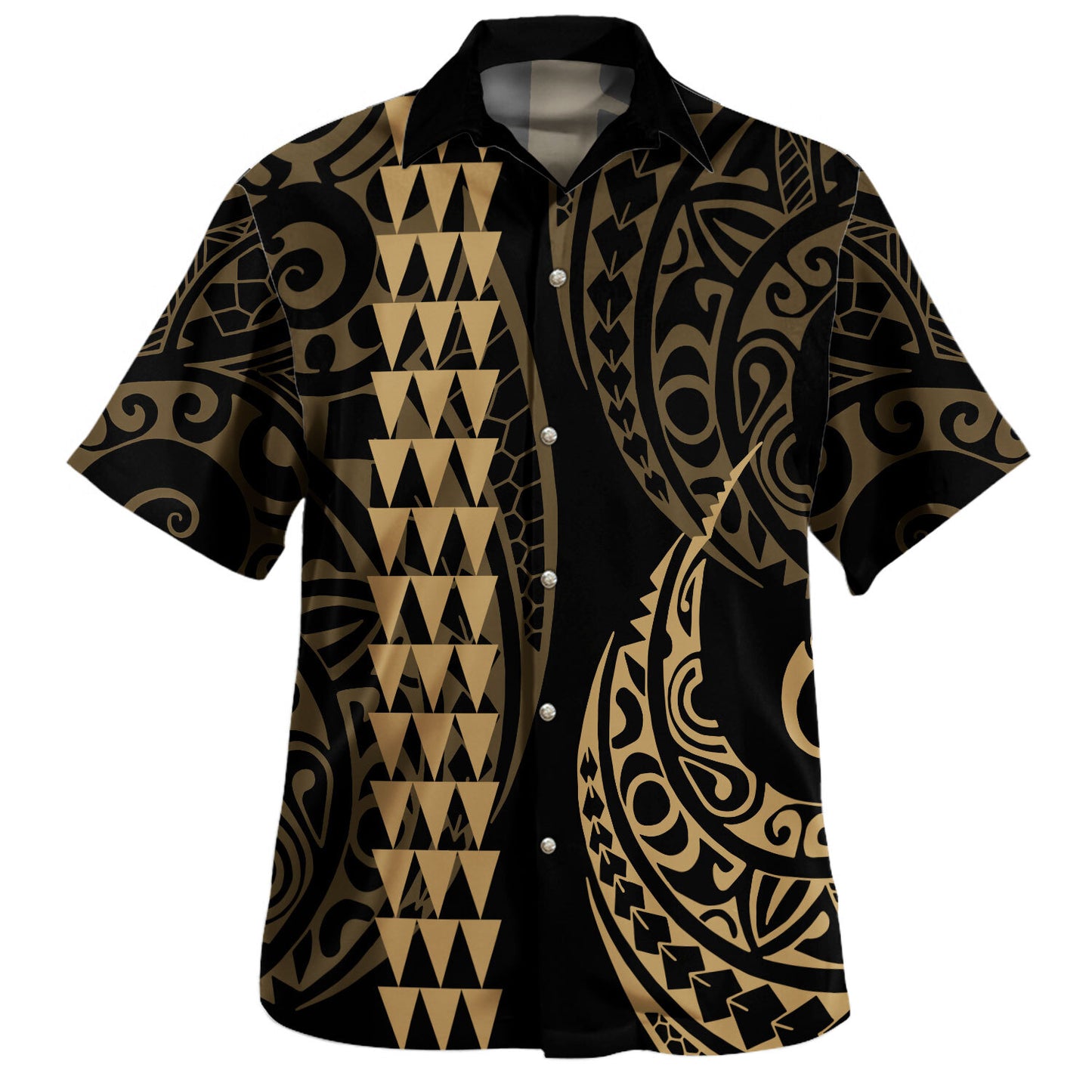 Hawaii Hawaiian Shirt Polynesia Kakau Style
