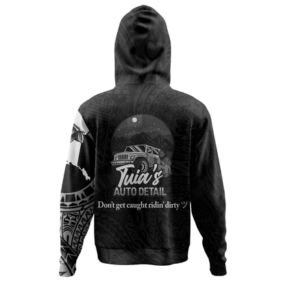 Polynesian Tattoo Style Hoodie Tuia's Auto Detail