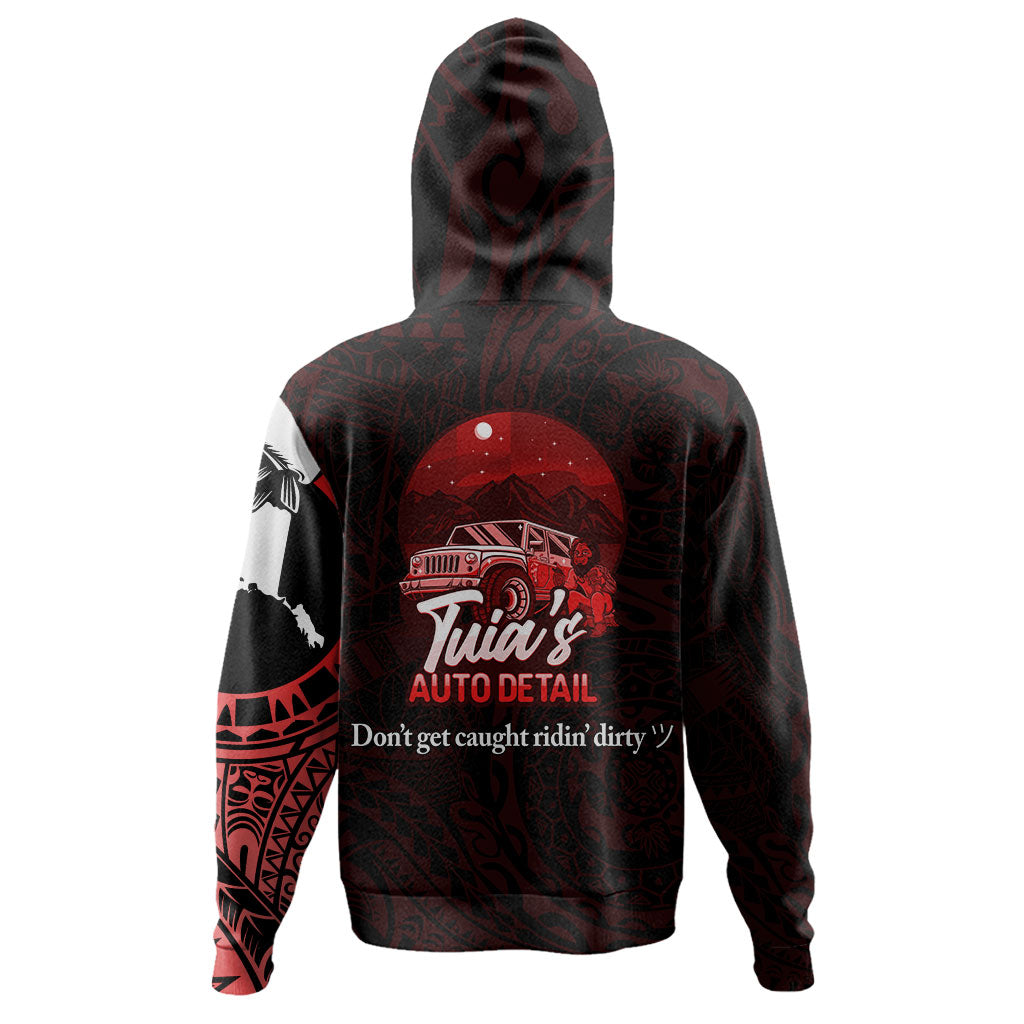Polynesian Tattoo Style Hoodie Tuia's Auto Detail