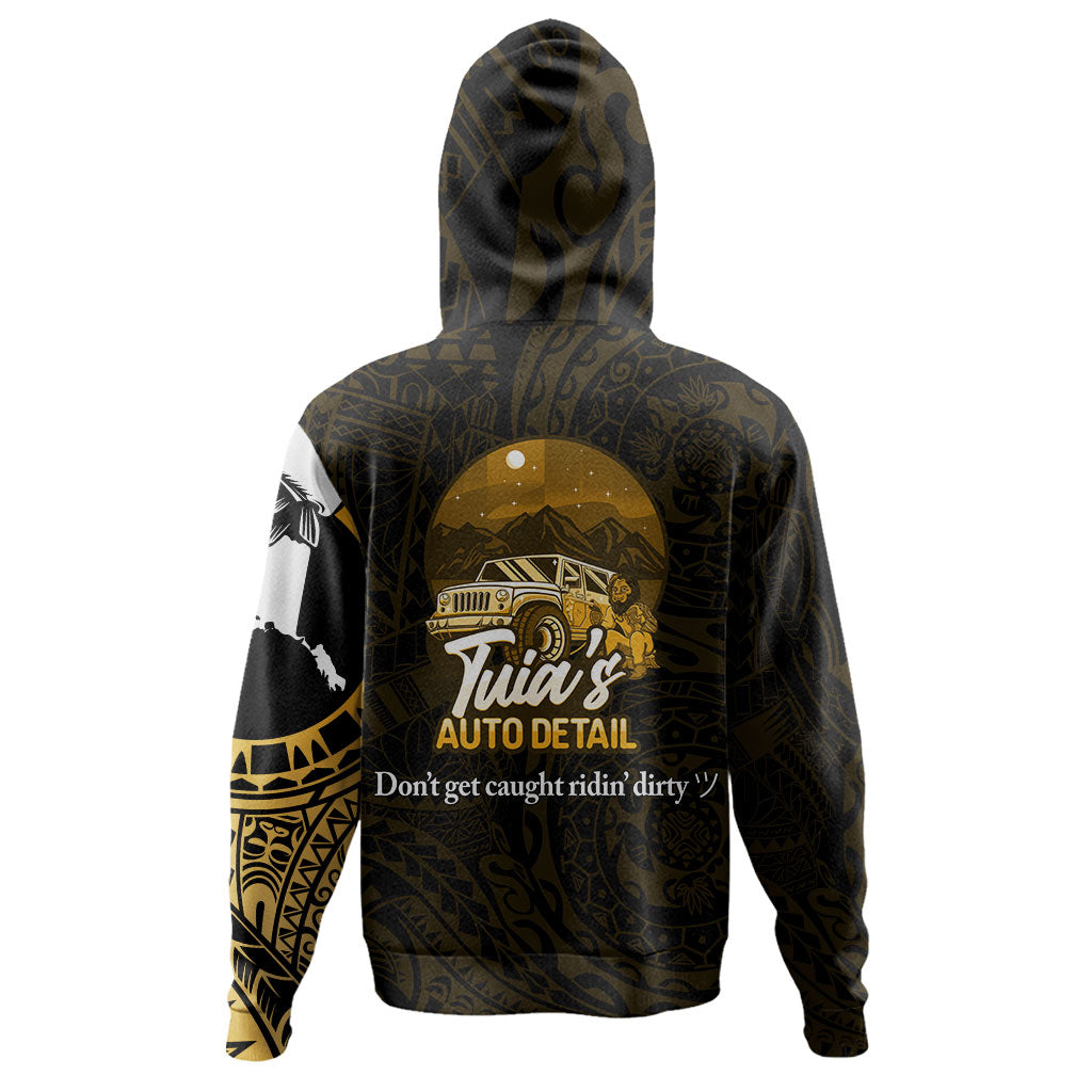 Polynesian Tattoo Style Hoodie Tuia's Auto Detail