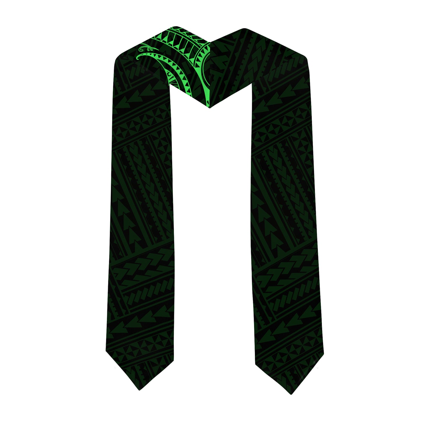 Hawaii Graduation Stole Custom Class 2026 Tribal Wave