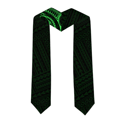 Hawaii Graduation Stole Custom Class 2026 Tribal Wave