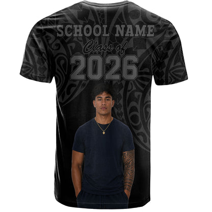 Hawaii T-Shirt Custom Class Of 2026 Kakau Style