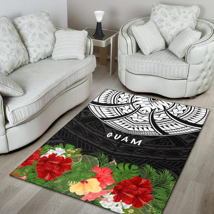 Guam Area Rug - Ginger Lei Pattern