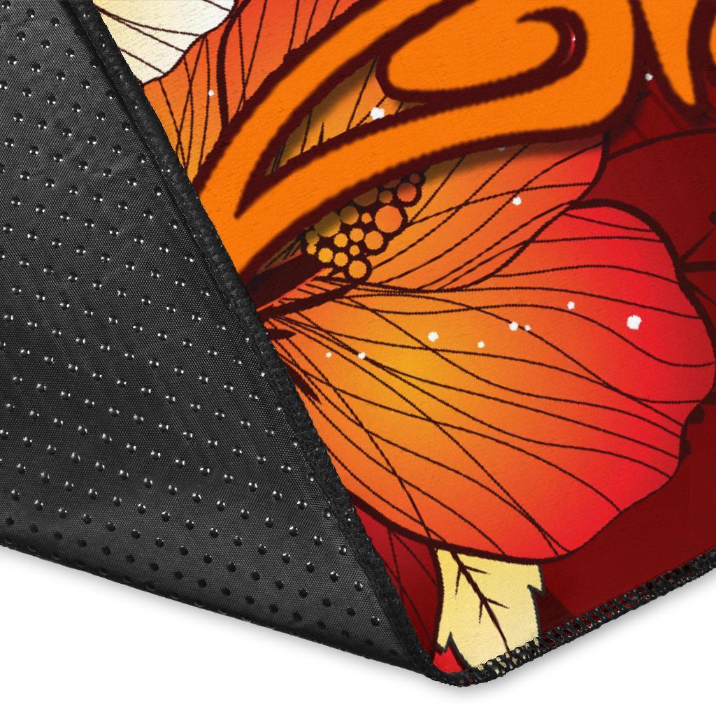 Guam Area Rugs - Tribal Tuna Fish