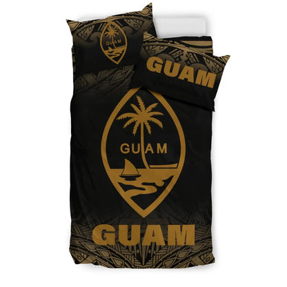 Guam Duvet Cover Set - Gold Fog Style