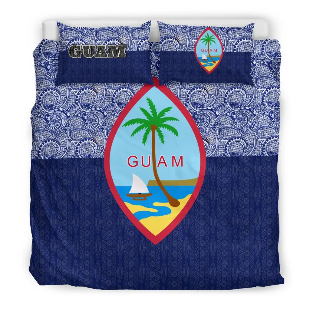 Guam Duvet Cover Set - Polynesian Design