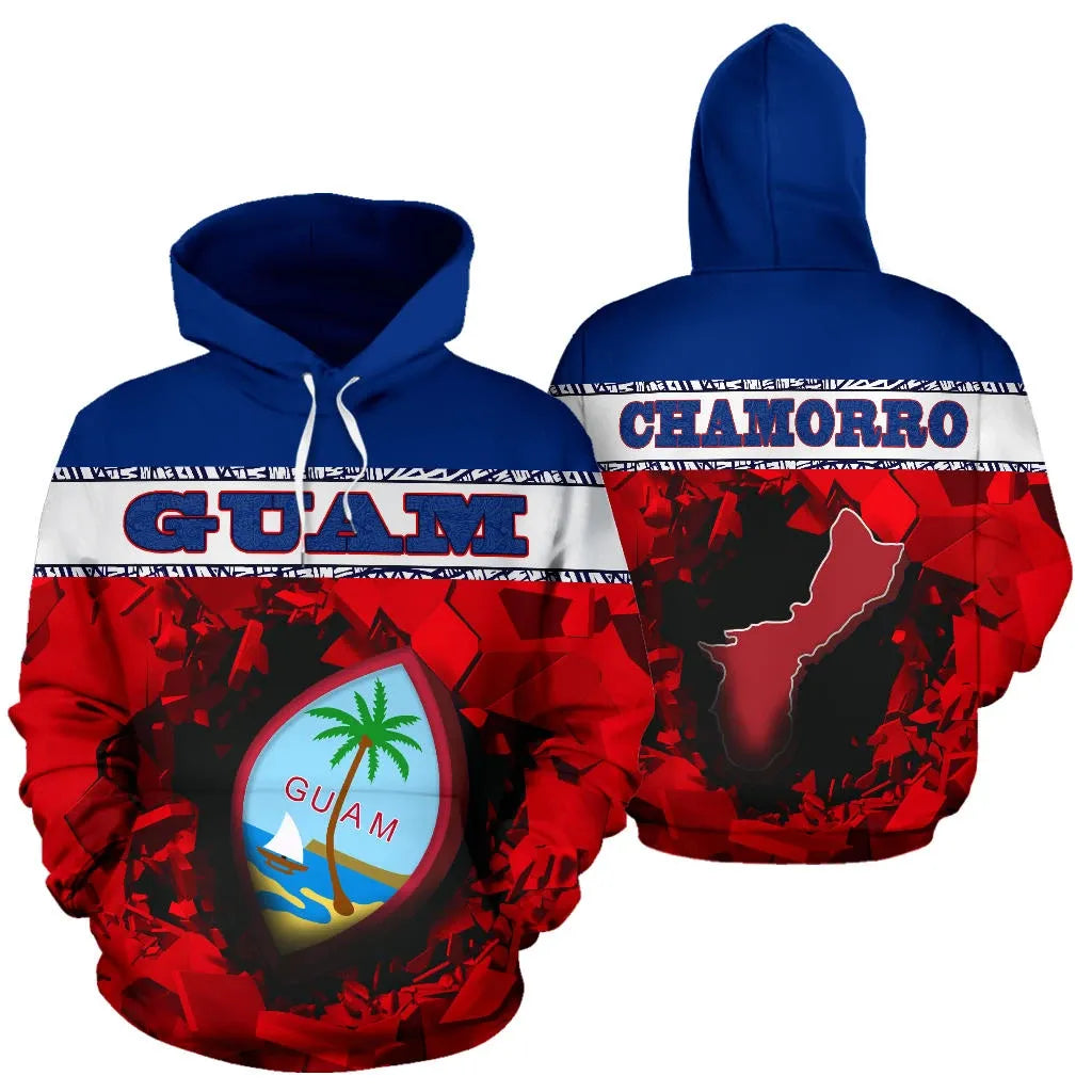 Guam Break The Limit All Over Hoodie