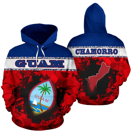 Guam Break The Limit All Over Hoodie