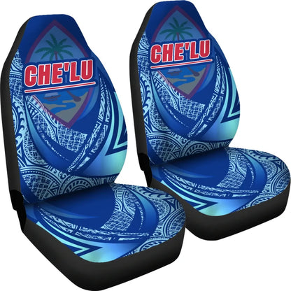 Guam Car Seat Covers - Che'lu Polynesian Patterns Sport Style