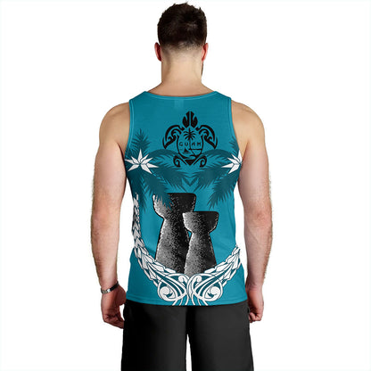 Guam Tank Top Coconut Tree With Coat Of Arms