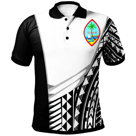 Guam Custom Personalised Polo Shirts - Athletes Style
