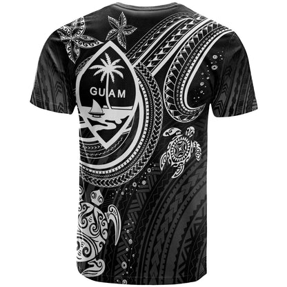 Guam Custom Personalised T-shirt - White Turtle
