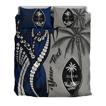 Guam Custom Personalized Bedding Set - Classical Coconut Tree