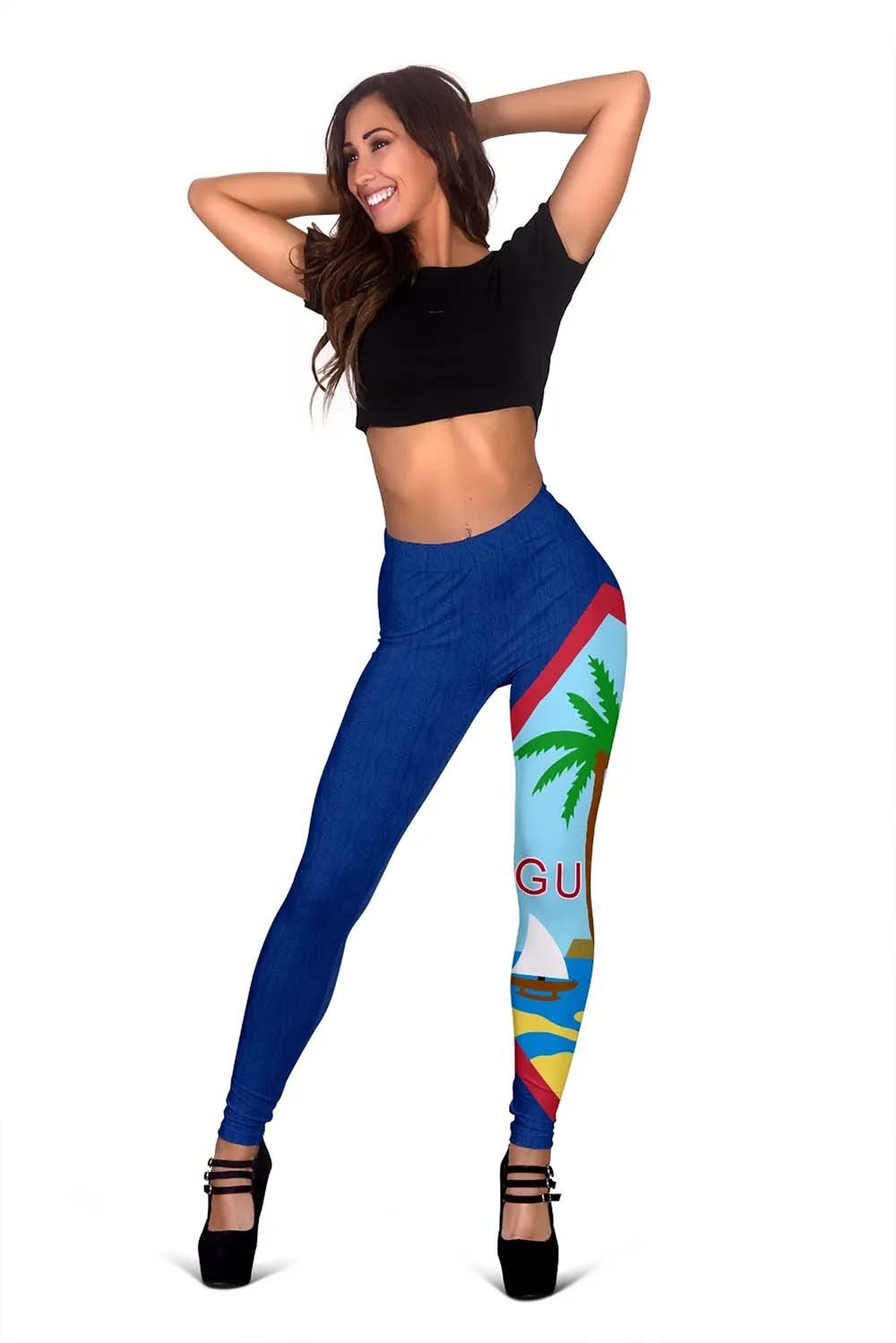 Guam Flag Legging