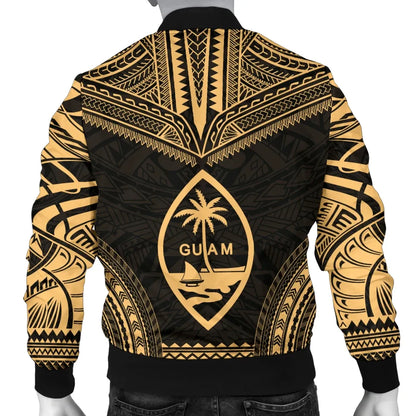 Guam Polynesian Chief Bomber Jacket - Gold Version