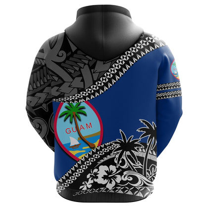 Guam Hoodie Fall In The Wave