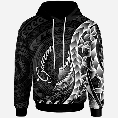 Guam Hoodie - Polynesian Pattern Style
