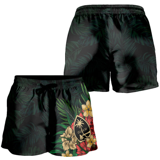 Guam Women Shorts Leaf Tropical