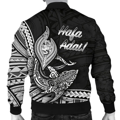 Guam Bomber Jacket - Hafa Adai Polynesian Patterns