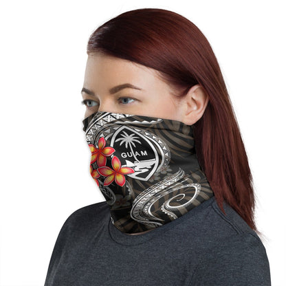 Guam Neck Gaiter - Plumeria White