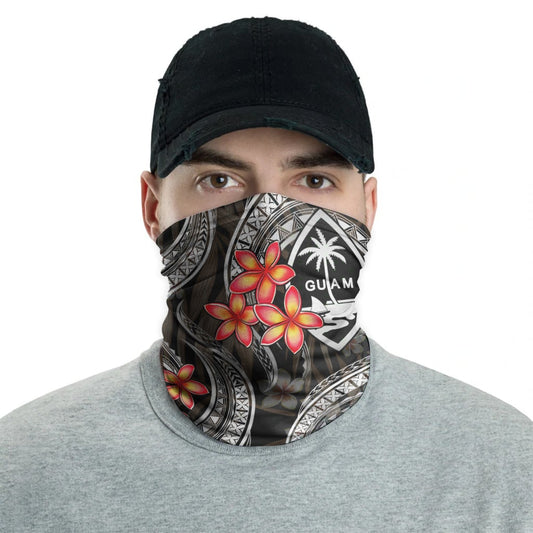 Guam Neck Gaiter - Plumeria White
