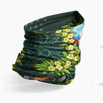 Guam Neck Gaiter - Ti Leaf Lei Turtle