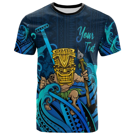 Guam Personalised Custom T-Shirt - Tiki And Waves