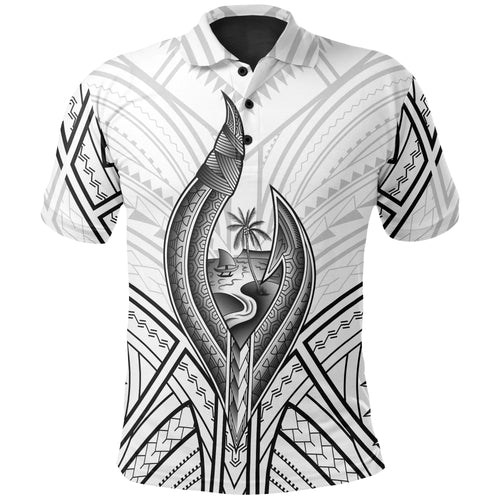 Guam Polo Shirt - Guam Seal Chamorro Tribal
