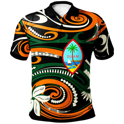 Guam Polo Shirt - Vortex Style
