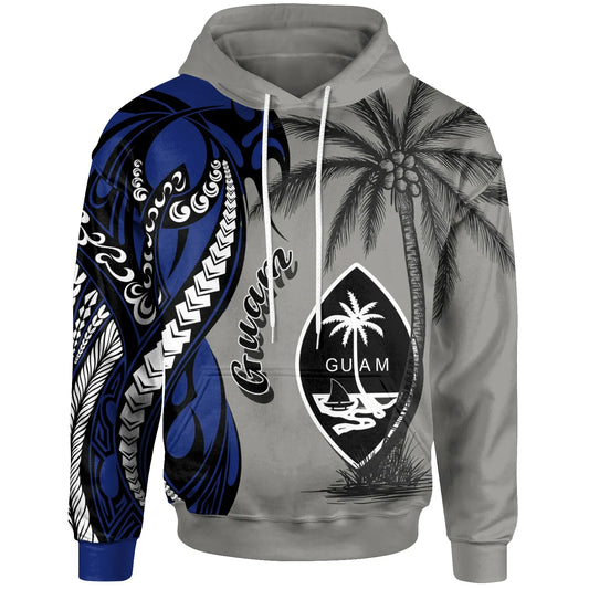 Guam Hoodie - Classical Coconut Tree