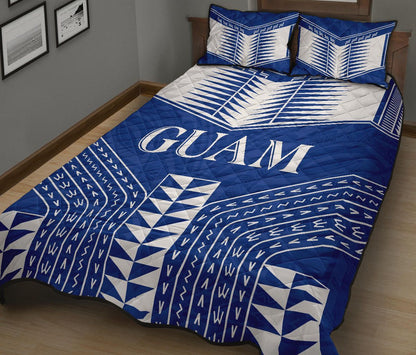 Guam Polynesia Quilt Bed Set - Guam Polynesian Pattern